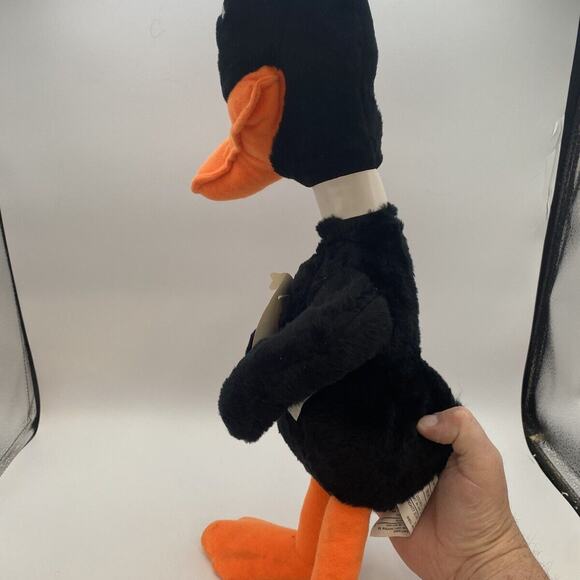 Daffy Duck Plush Toy 1977 Warner Bros w/ Tag 19" Vintage Stuffed Animal (I1) - Picture 2 of 12